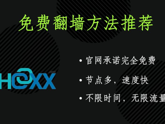 Hoxx VPN Proxy，免费翻墙工具